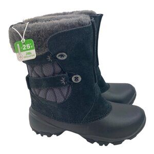 *New Columbia Womens Snow Boots Sz 5 Black Warm Winter Ski Insulated Waterproof